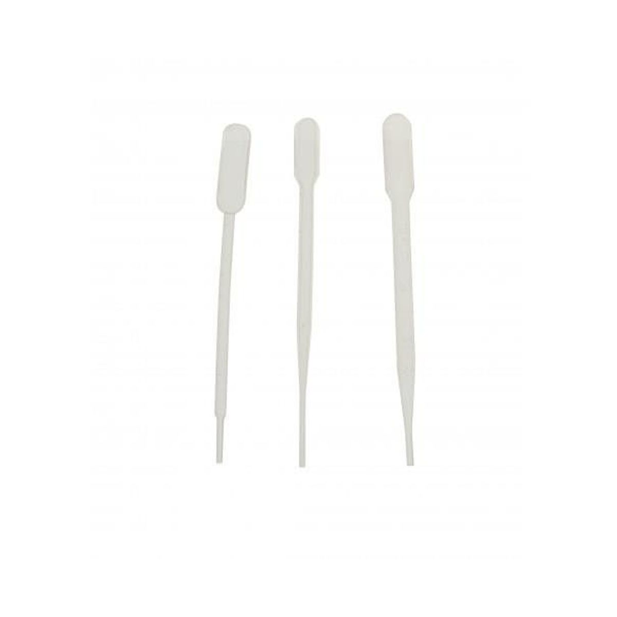 GENERICO - Pipeta PASTEUR graduada PLASTICO DE 1 ml   PACK X 100 unidades