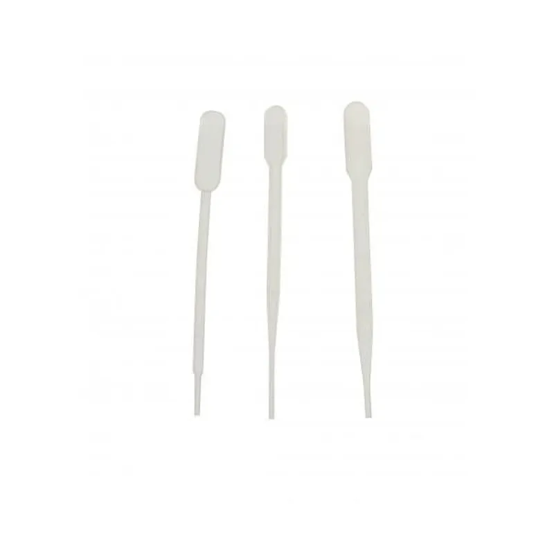 GENERICO - Pipeta PASTEUR graduada PLASTICO DE 1 ml   PACK X 100 unidades