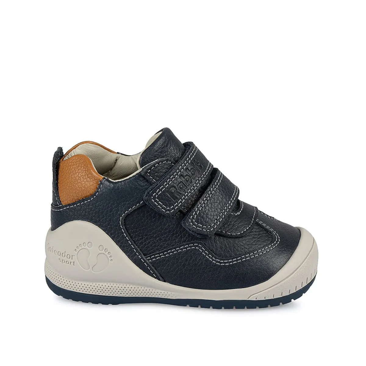 RABBIT - Zapato Derby Casual ALE-059 Azul Rabbit Cuero