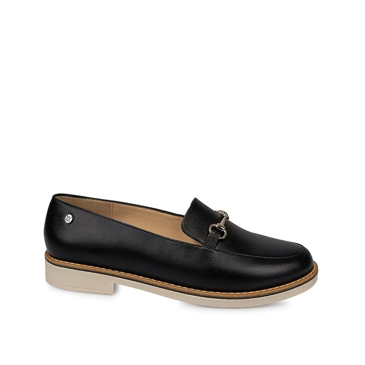 VIALE - Zapato Mocasín Casual TATI-2431 Negro Viale Cuero