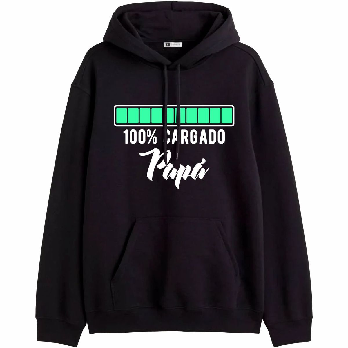 GENERICO - Polera Con Capucha Modelo Papa Cargado