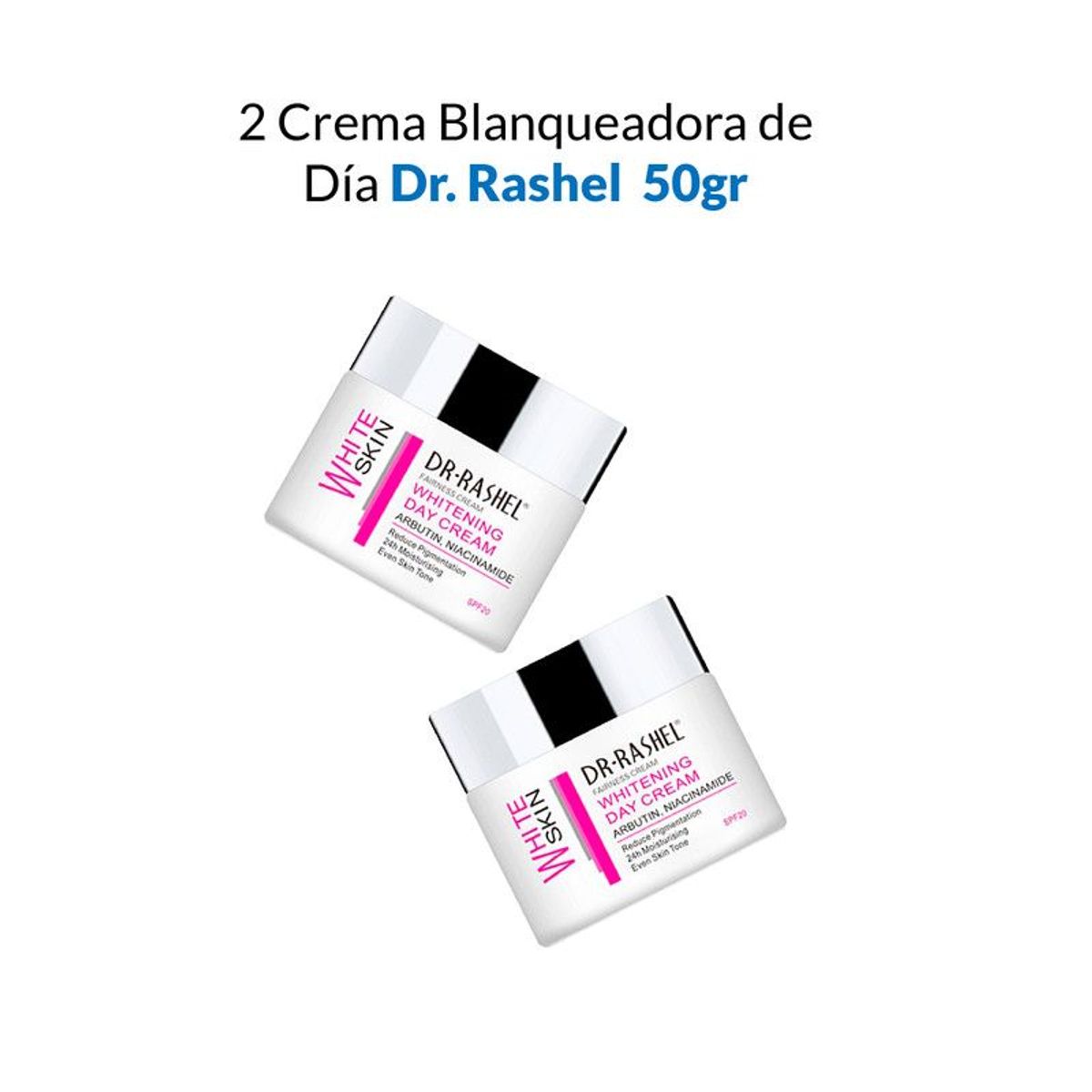 GENERICO - Crema Dia White Skin Dr Rashel 50Gr 2 Unidades
