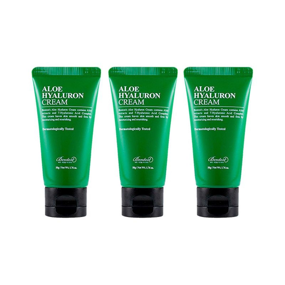 BENTON - Aloe Hyaluronic Cream Benton 50Gr 2 Unidades