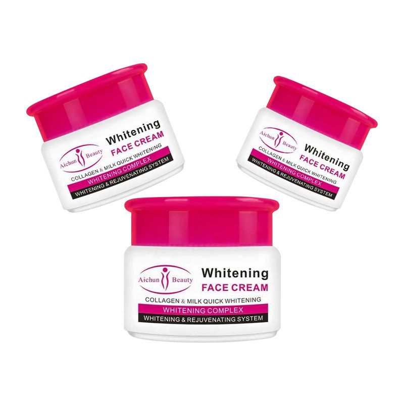 AICHUN BEAUTY - Crema Facial Blanqueadora Aichun Beauty 80ml 3 Unidades