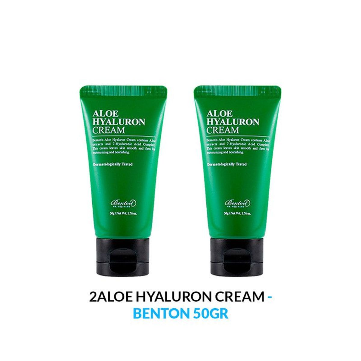 BENTON - Aloe Hyaluronic Cream Benton 50Gr 2 Unidades