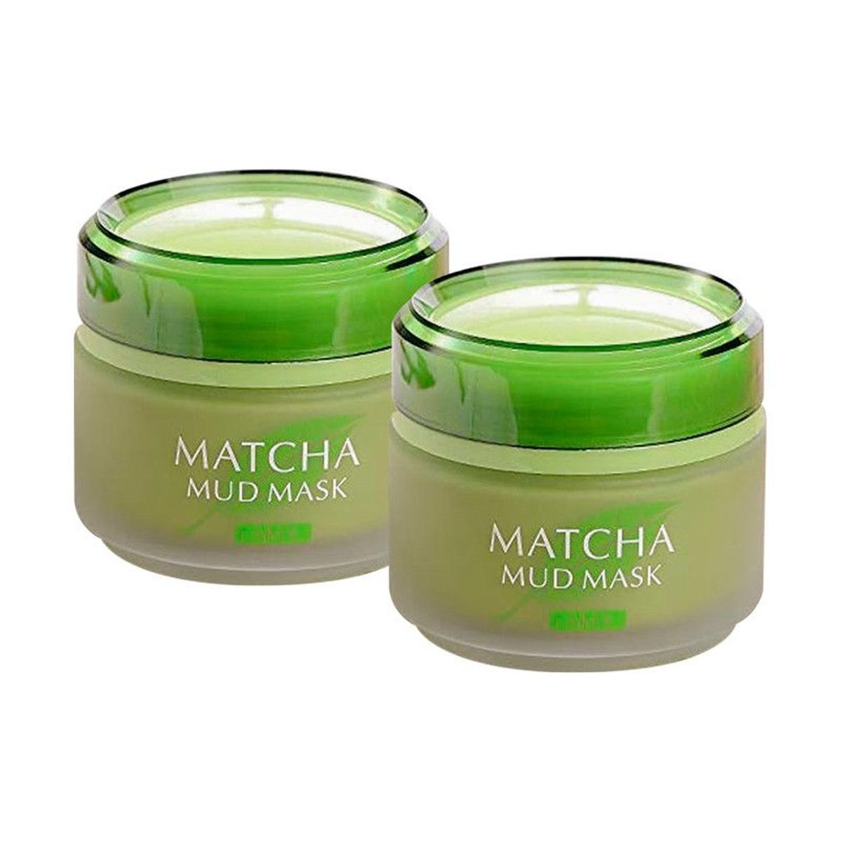 BIOAQUA - Mascarilla De Barro Facial Matcha Laikou 85Gr 2 Unidades