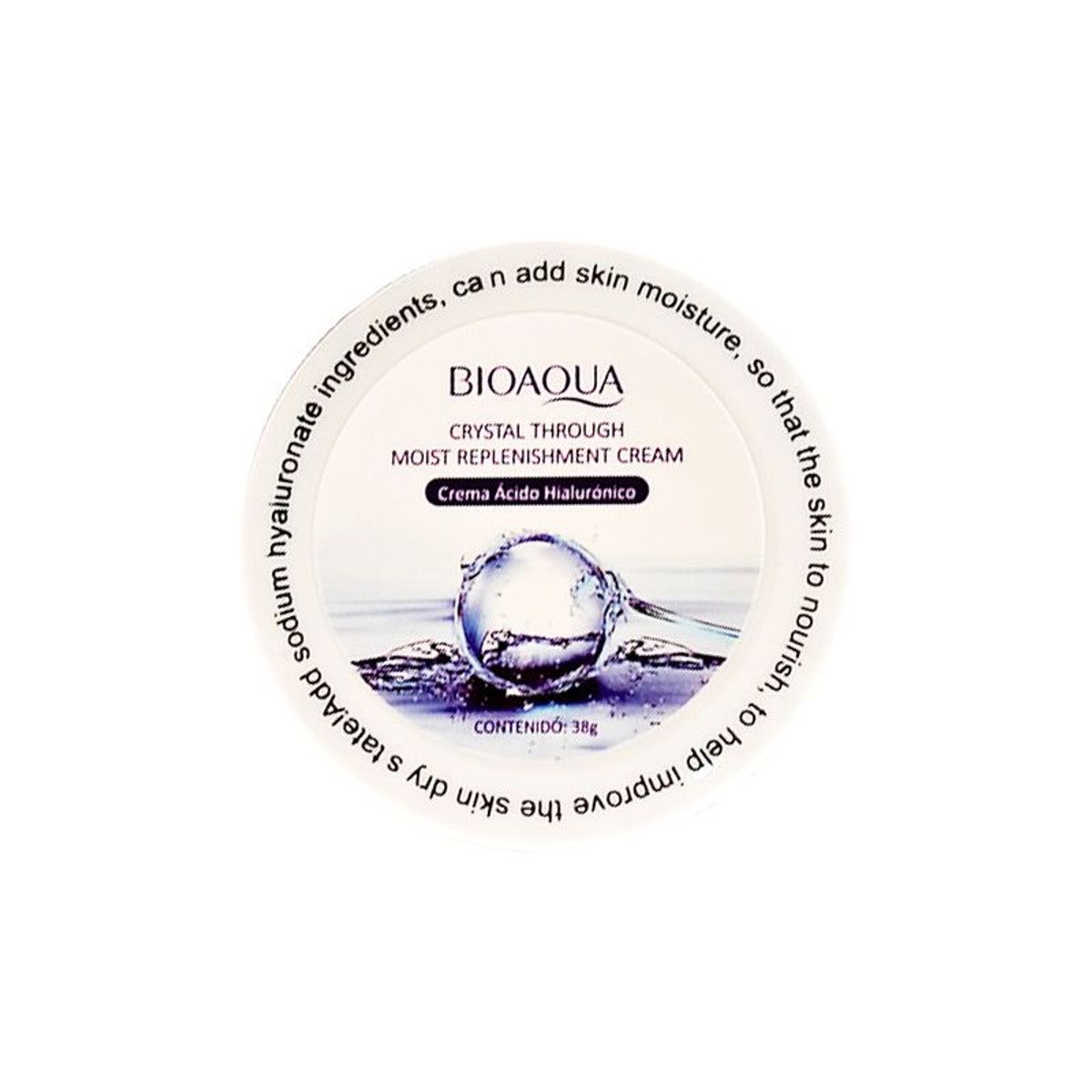 BIOAQUA - Crema De Acido Hialuronico Corporal 38Gr Bioaqua