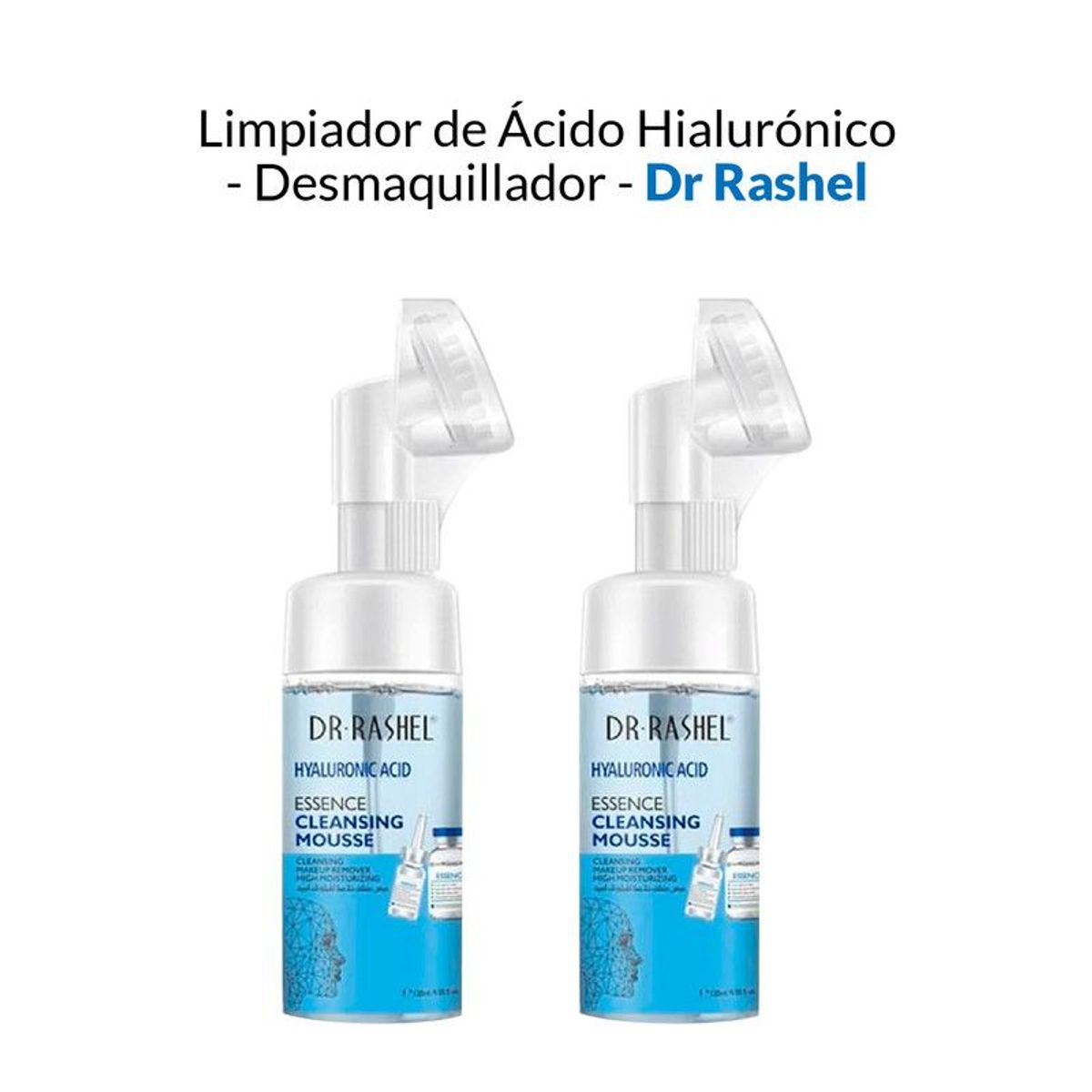 GENERICO - Limpiador De Esencia Mousse Acido Hialurónico Dr Rashel 125ml 2 Uni