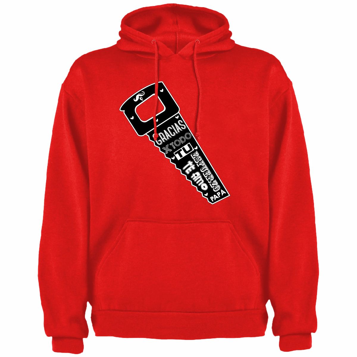 GENERICO - Polera Con Capucha Modelo Papa Serrucho