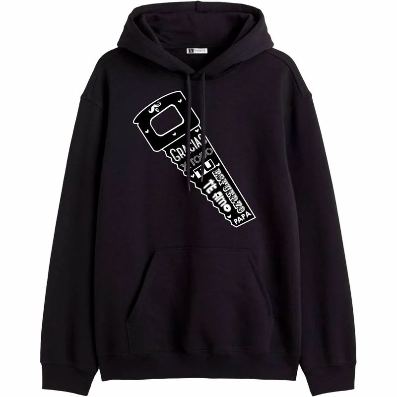 GENERICO - Polera Con Capucha Modelo Papa Serrucho