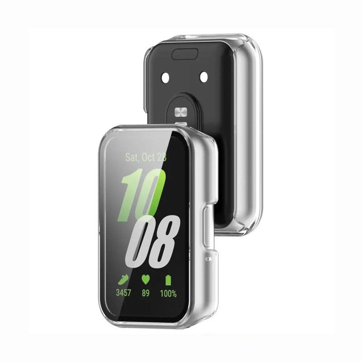 GENERICO - Bumper o Cover Para Samsung Fit 3 - Plata