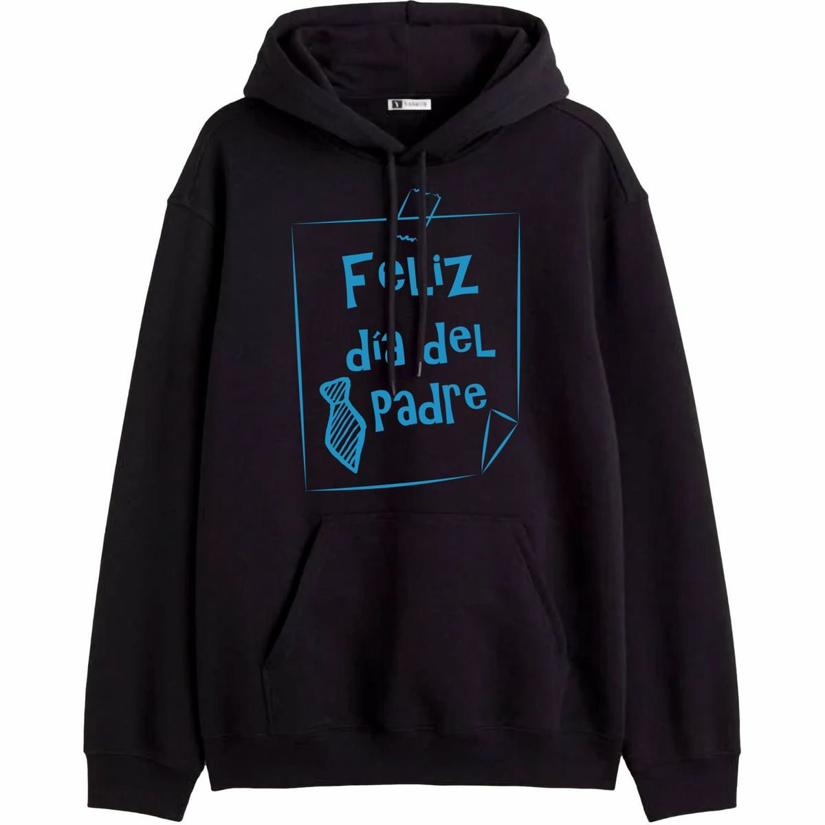 GENERICO - Polera Con Capucha Modelo Feliz Dia Del Padre