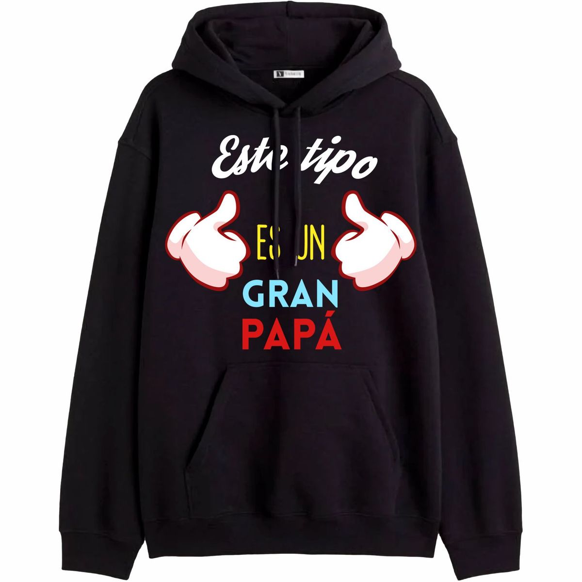 GENERICO - Polera Con Capucha Modelo Es Un Gran Papa