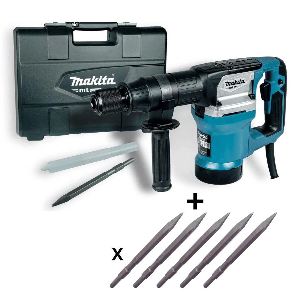 MAKITA - Martillo Demoledor Hexagonal 900w 7.2 J Makita Mt M8600b + D-08682