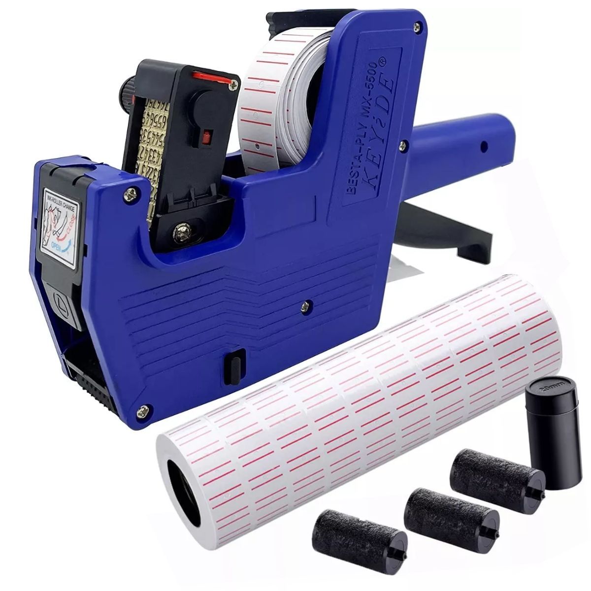 GENERICO - Pistola Etiquetadora Precio Mx5500 8 Digitos 8,000 Etiquetas