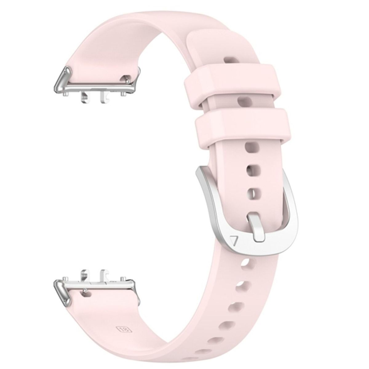 GENERICO - Correa De Silicona para Samsung Galaxy Fit 3 con Hebilla - Nude