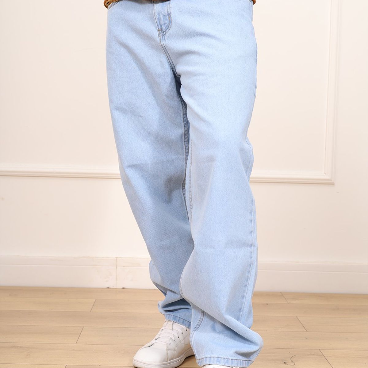 DM DEXMEN - Pantalón Dexmen Jean Bagui Celeste