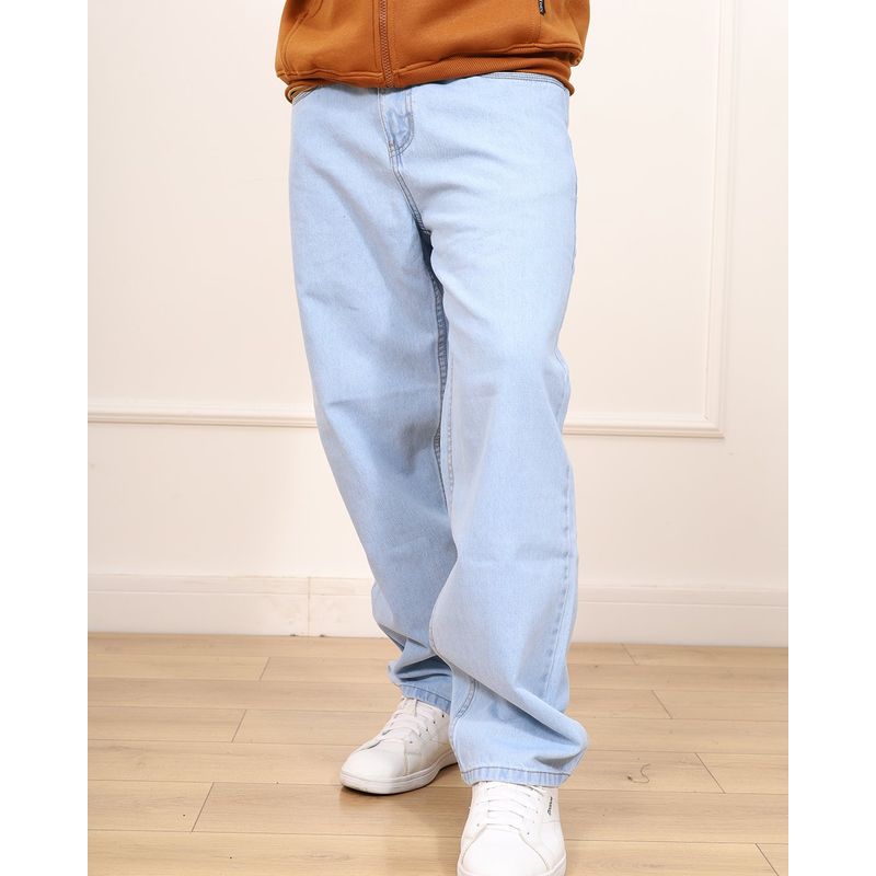 Pantalón Dexmen Jean Bagui Celeste DM DEXMEN