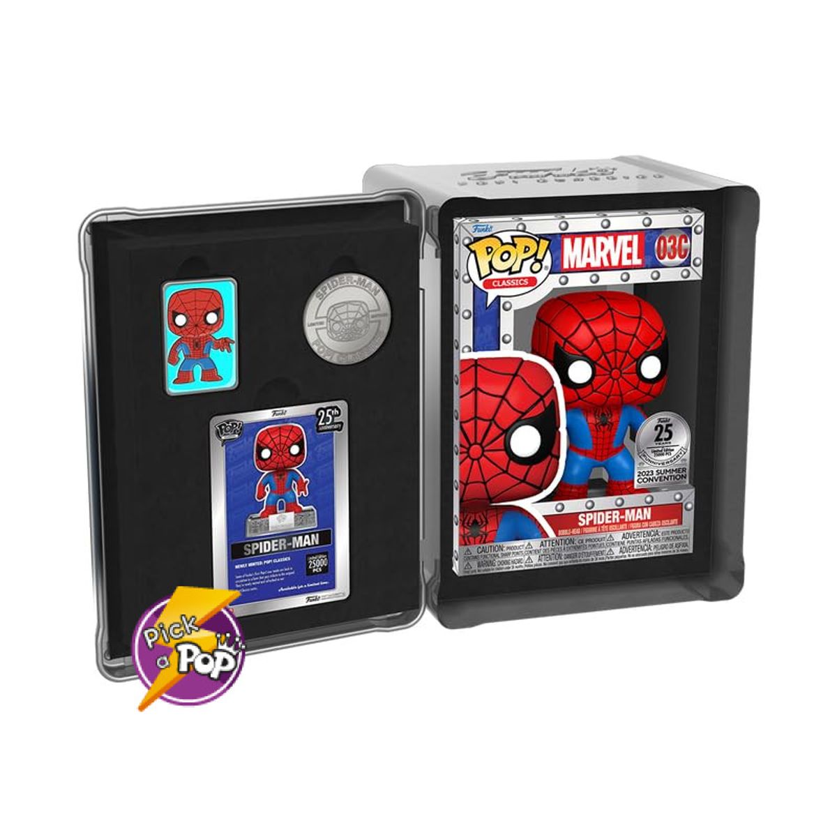 FUNKO - SPIDERMAN MARVEL CLASSICS LATA DE COLECCIÓN