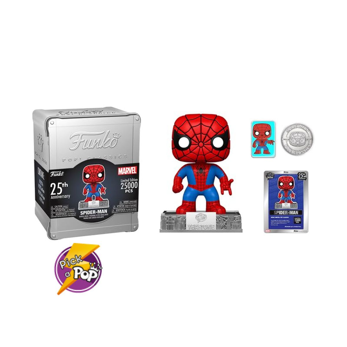 FUNKO - SPIDERMAN MARVEL CLASSICS LATA DE COLECCIÓN