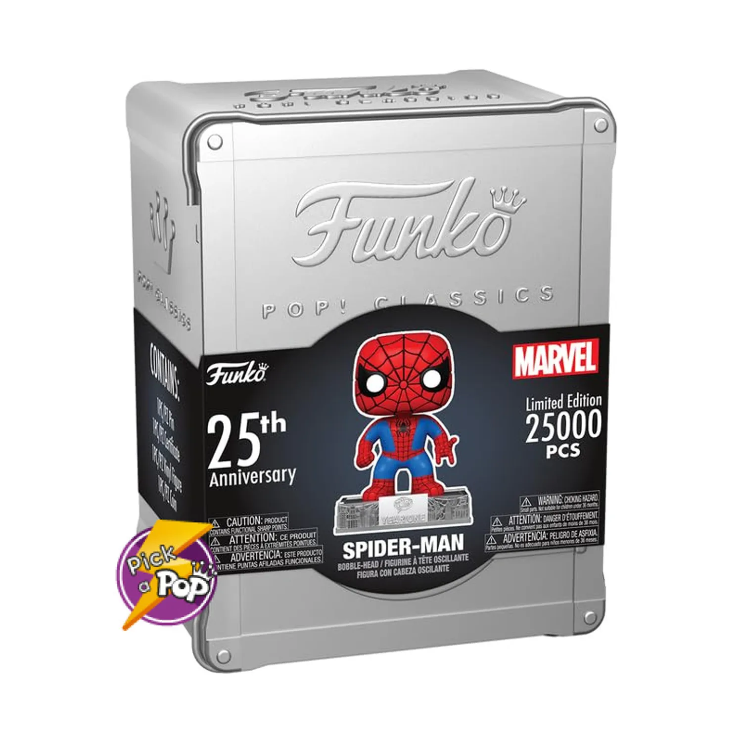 SPIDERMAN MARVEL CLASSICS LATA DE COLECCIÓN FUNKO | Falabella Perú