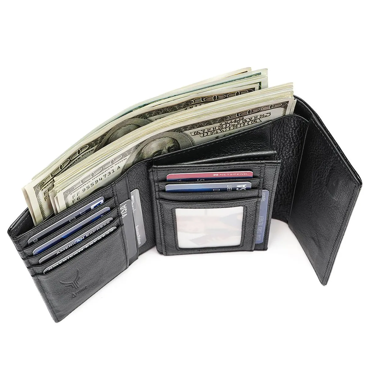 ARMUZ - Billetera De Cuero Vacuno para dama 1106