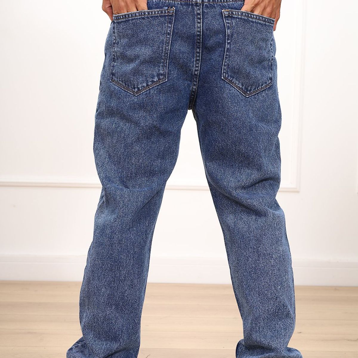 DM DEXMEN - Pantalón Dexmen Jean Oversize Azul