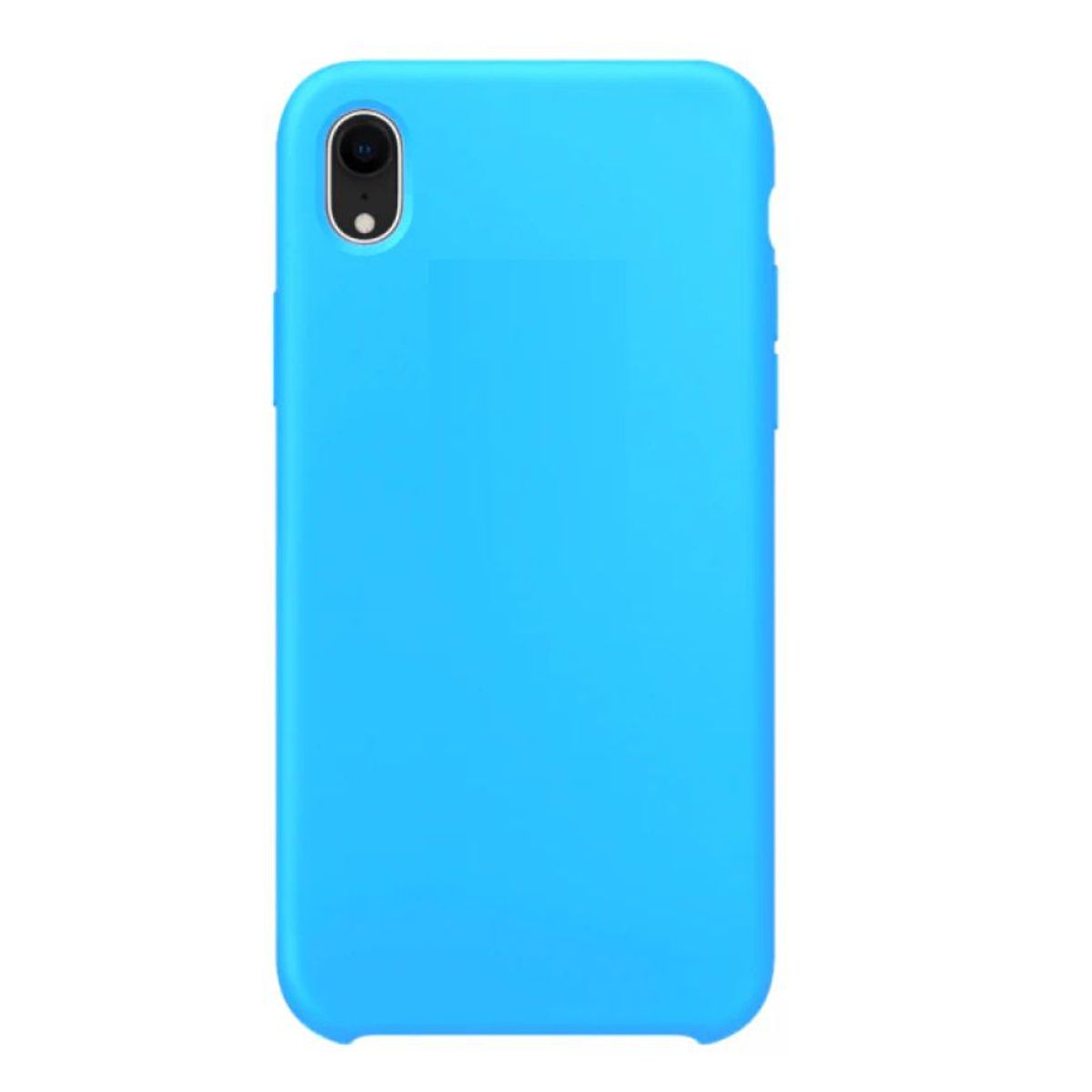 GENERICO - Case Funda de Silicona Para iPhone XS Max con logo Turqueza