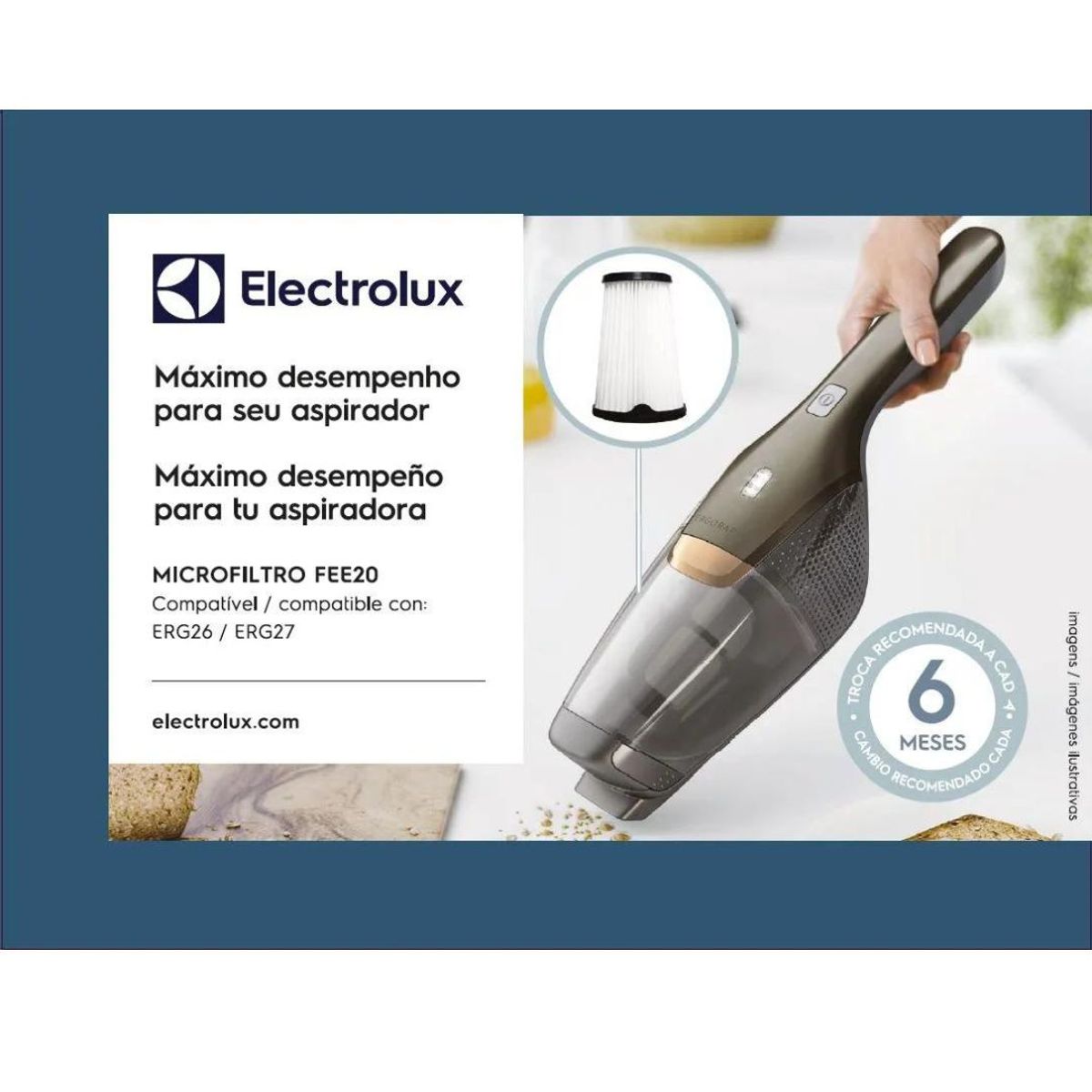 ELECTROLUX - Filtro FEE20 de aspirado ERG23N-ERG24N-ERG26-ERG27