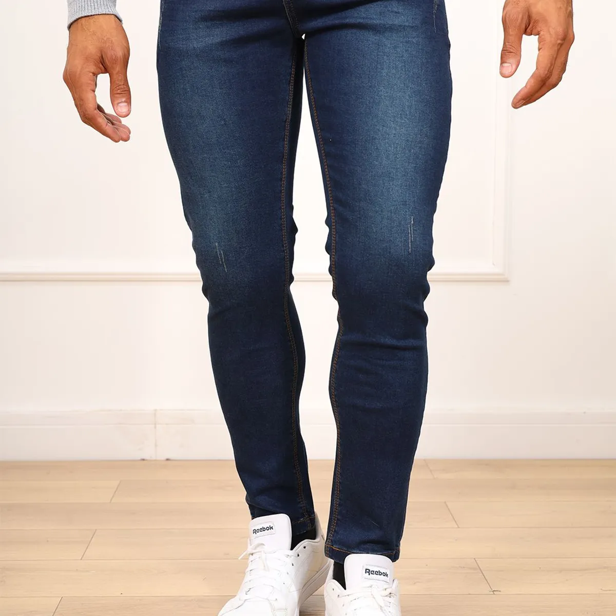 DM DEXMEN - Pantalón Dexmen Jean Regular Fit Azul