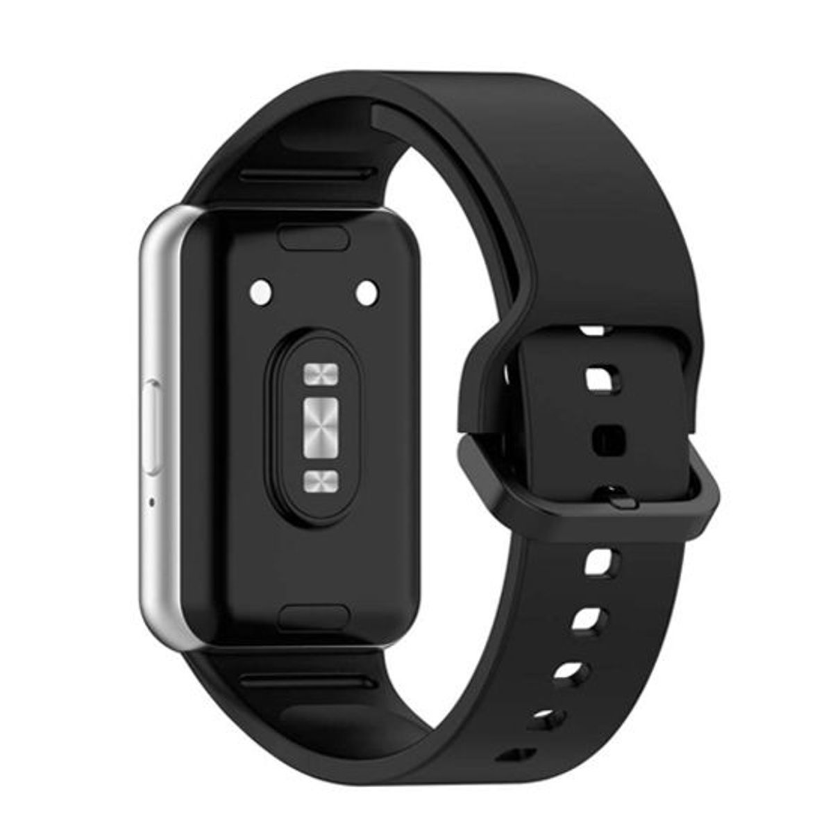 GENERICO - Correa de Silicona para Samsung Galaxy Fit 3 - Negro
