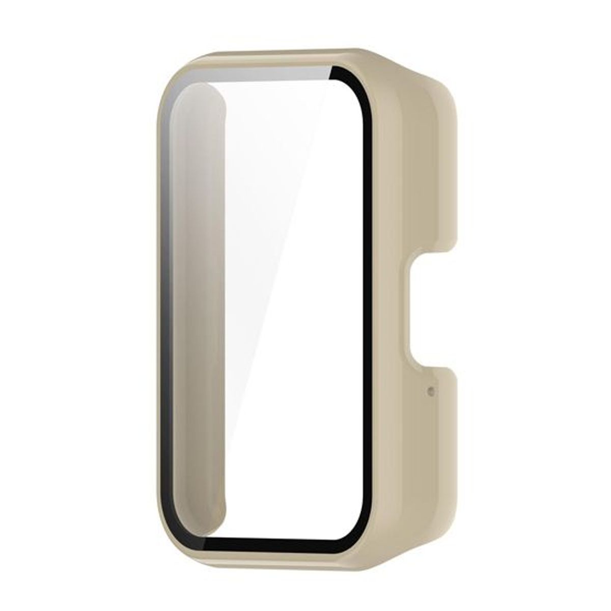 GENERICO - Bumpre con Vidrio Incorporado para Samsung Galaxy Fit 3 - Beige