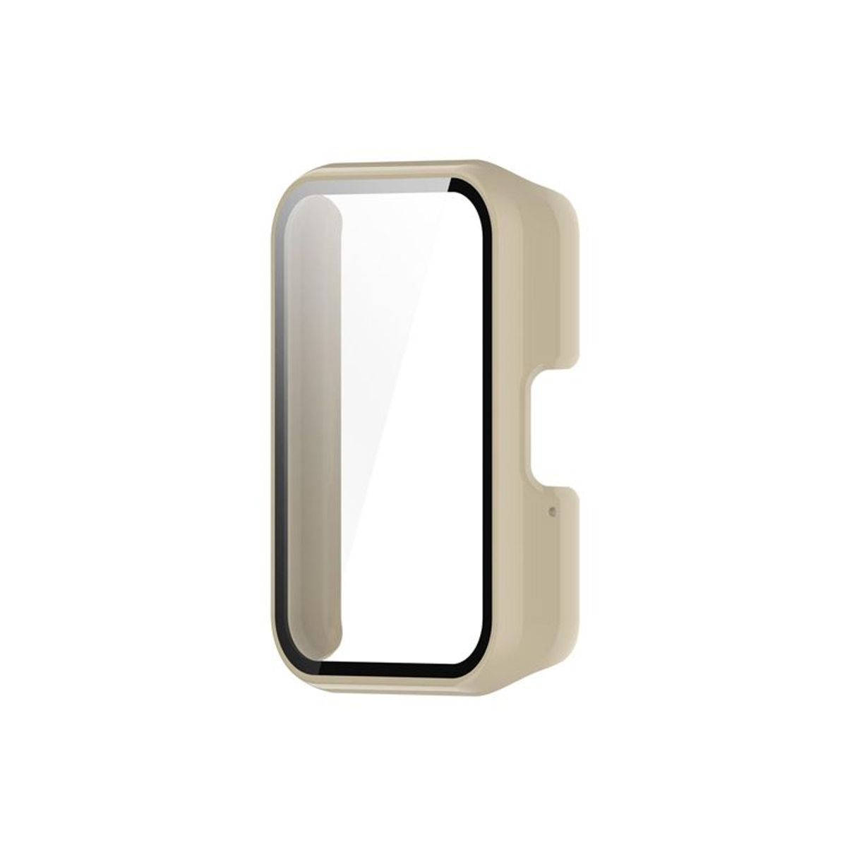 GENERICO - Bumpre con Vidrio Incorporado para Samsung Galaxy Fit 3 - Beige