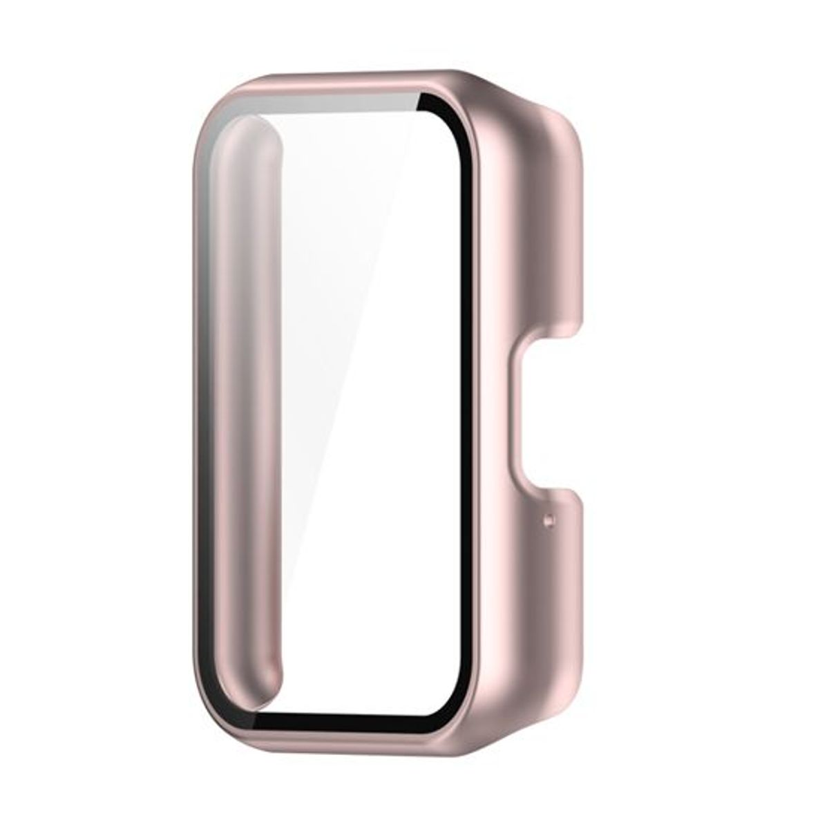 GENERICO - Bumpre con Vidrio Incorporado para Samsung Galaxy Fit 3 - Rosa Gold