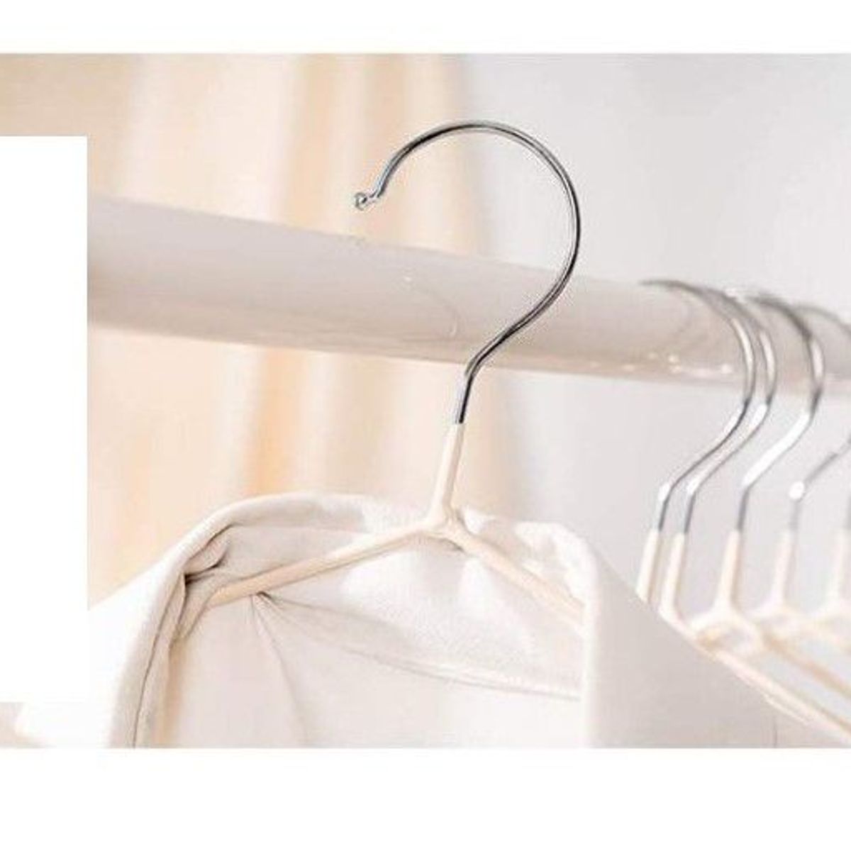 GENERICO - 30 Ganchos Colgadores Para Ropa color Morado