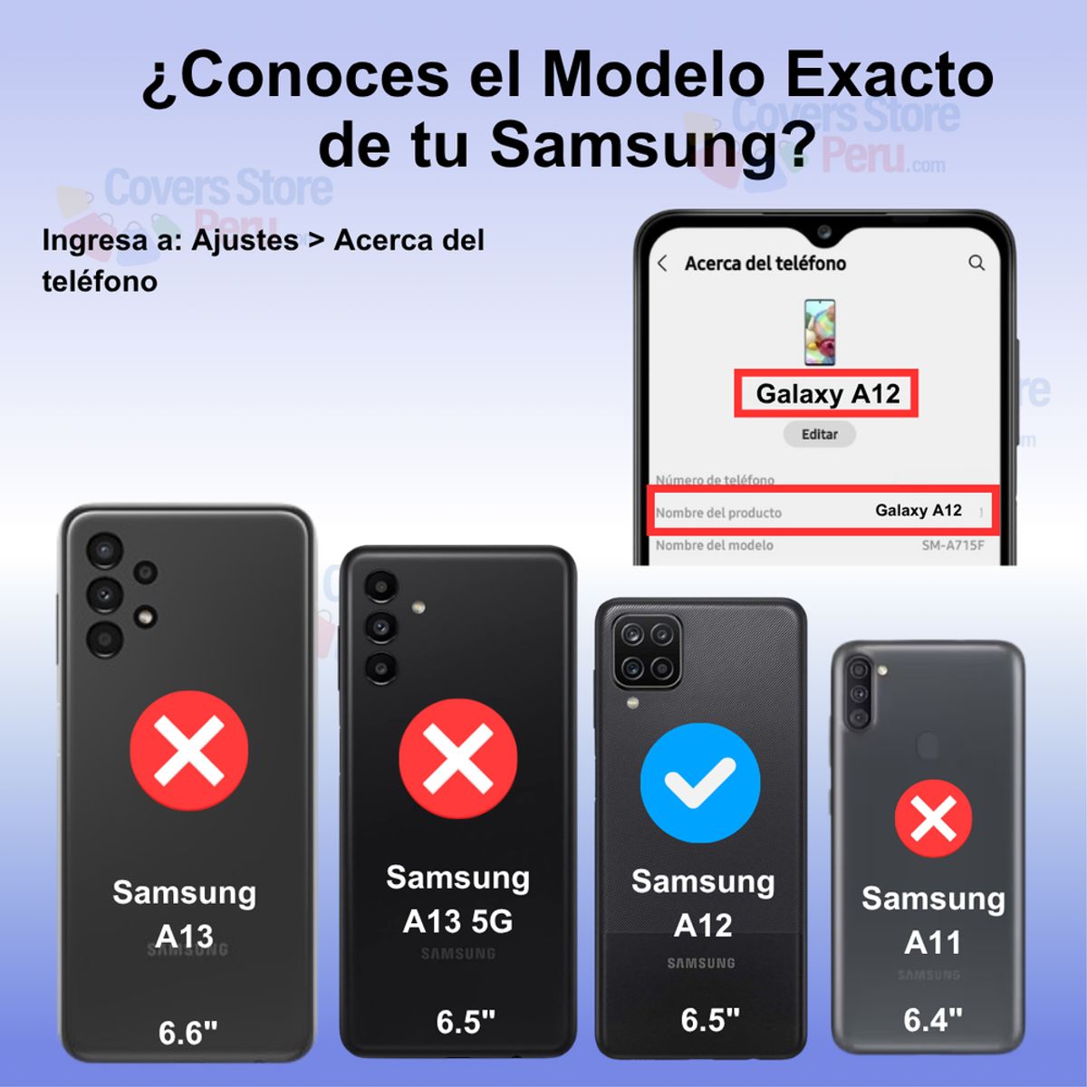 GENERICO - Funda Case para Samsung A12 Transparente Cromado Morado Antishock