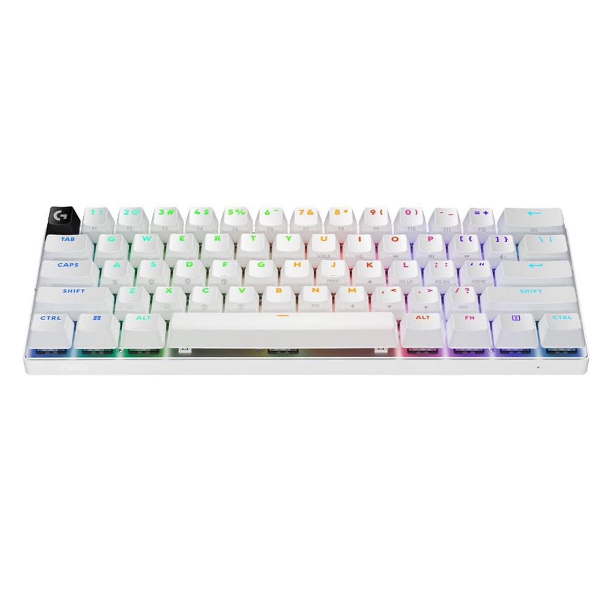 LOGITECH - Teclado Mecánico Gamer Logitech Pro X 60 - Rgb Blanco