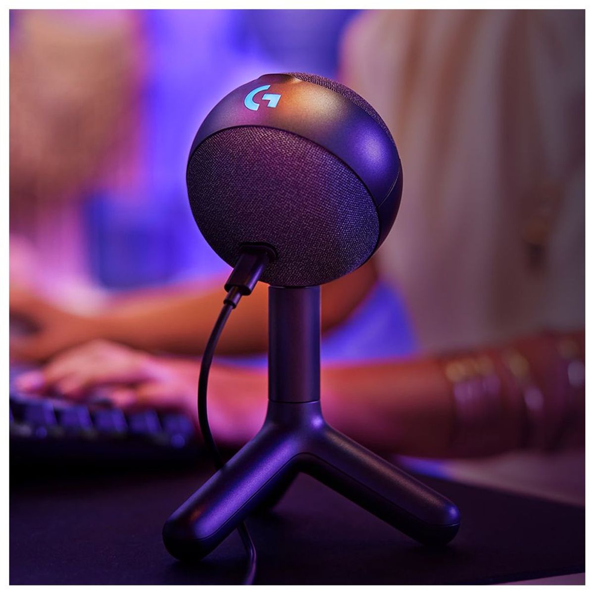 LOGITECH - Micrófono Condensador Logitech G Yeti Orb Rgb Con Lightsync
