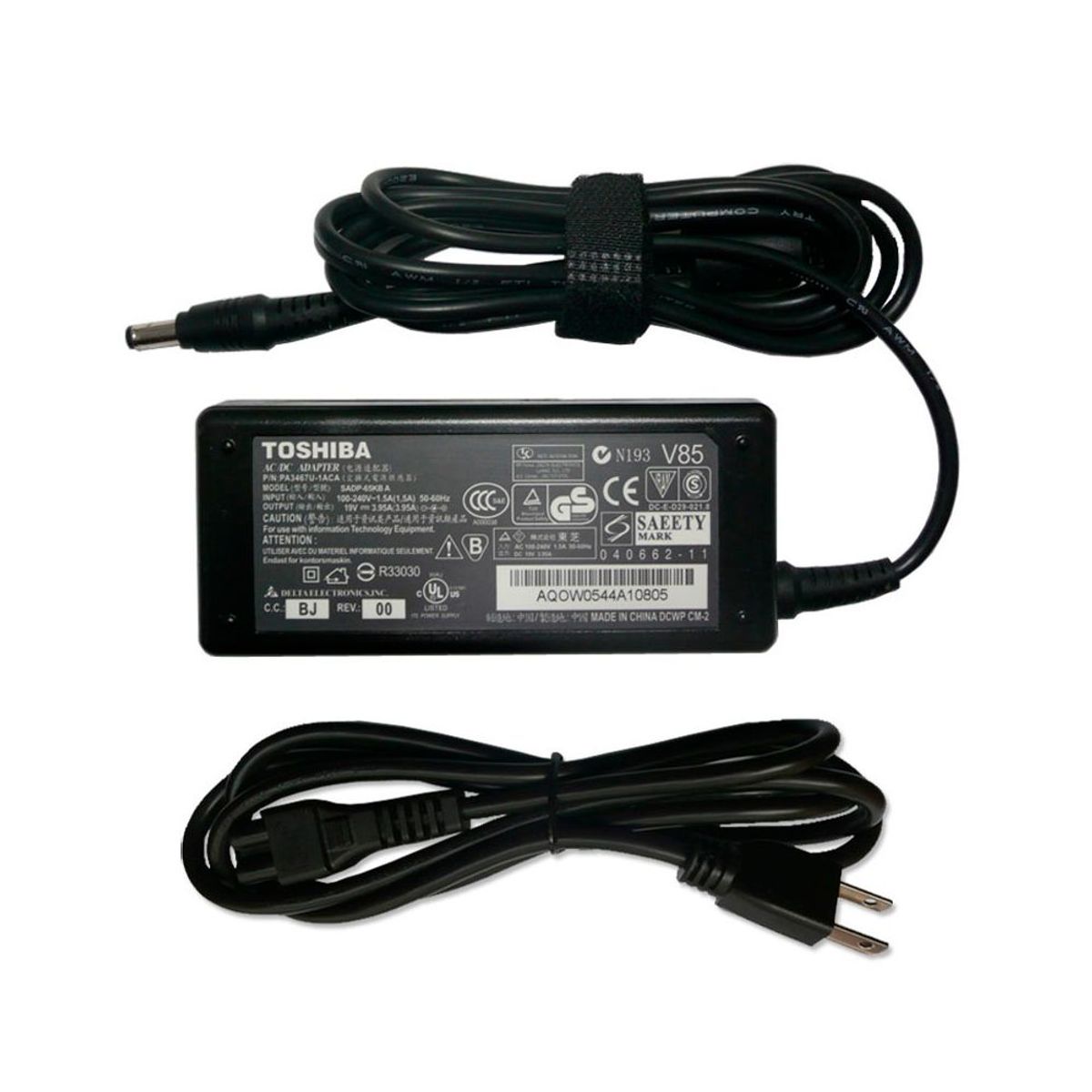 TOSHIBA - CARGADOR PARA LAPTOP TOSHIBA