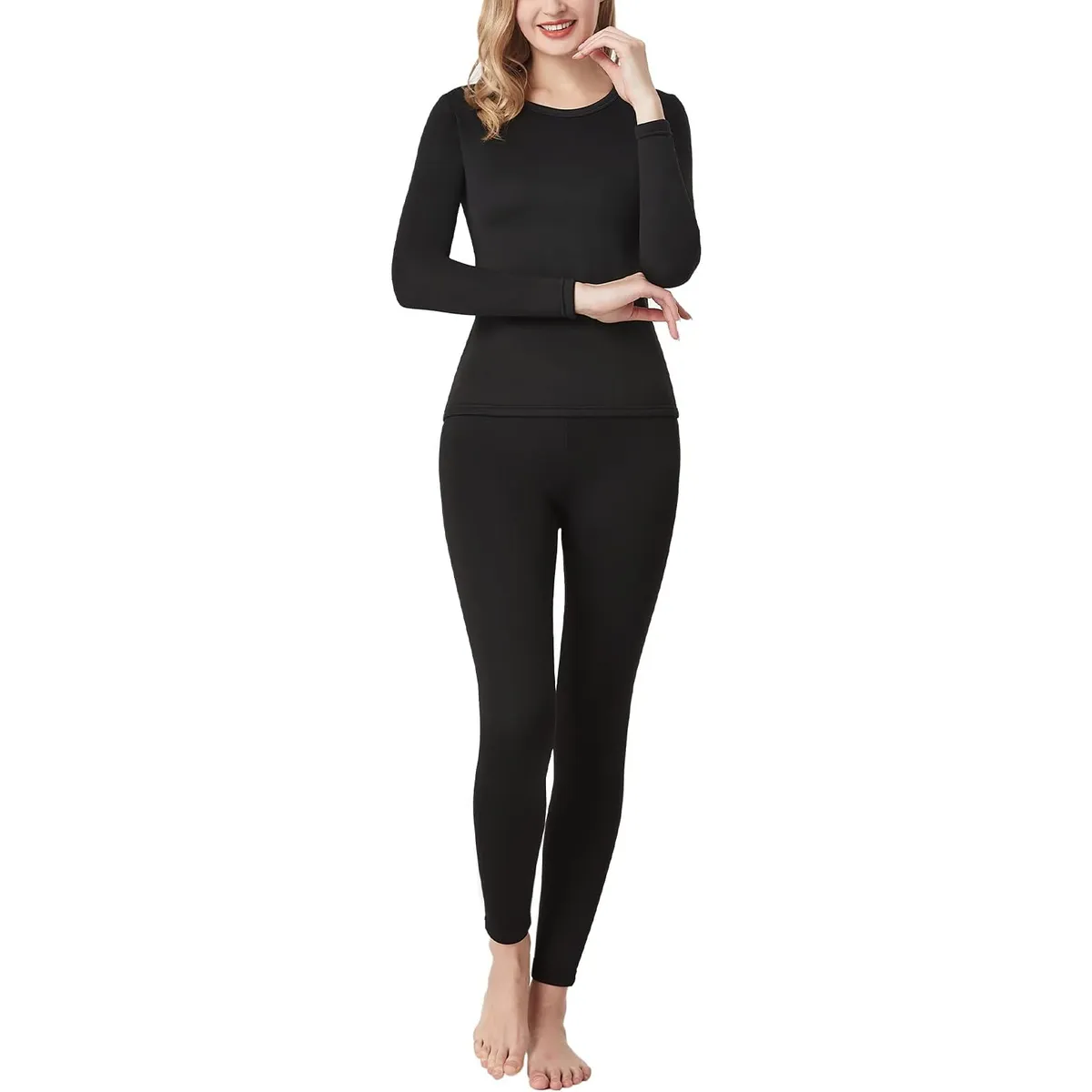 GENERICO - Conjunto Calentador  Micropolar Mujer - Efecto Térmico