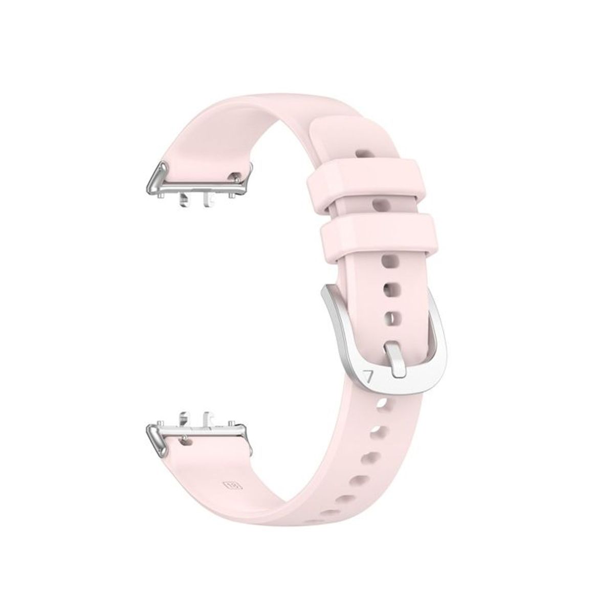 GENERICO - Correa de Silicona para Samsung Galaxy Fit 3 con Hebilla - Nude