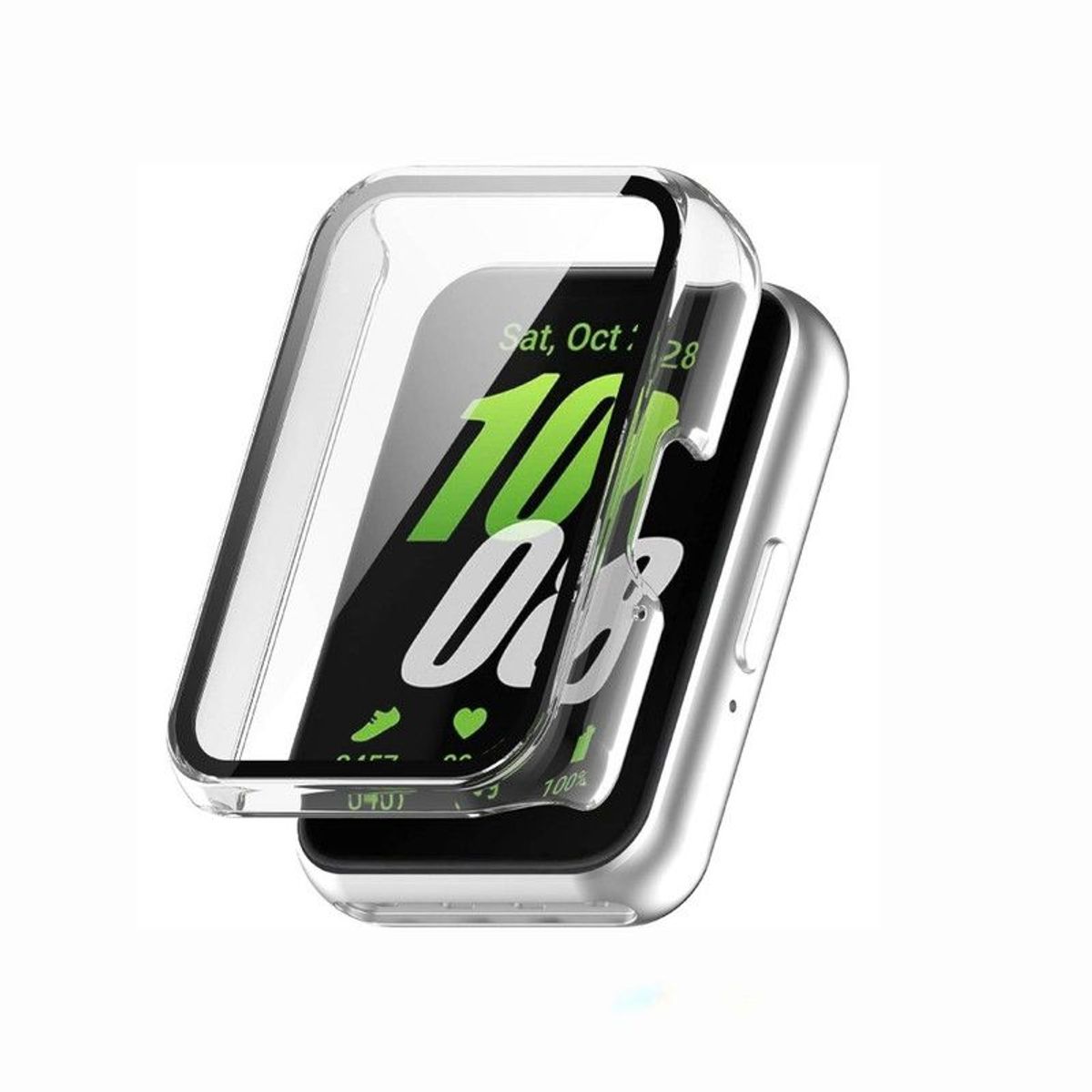 GENERICO - Bumper o Cover Para Samsung Fit 3 - Transparente
