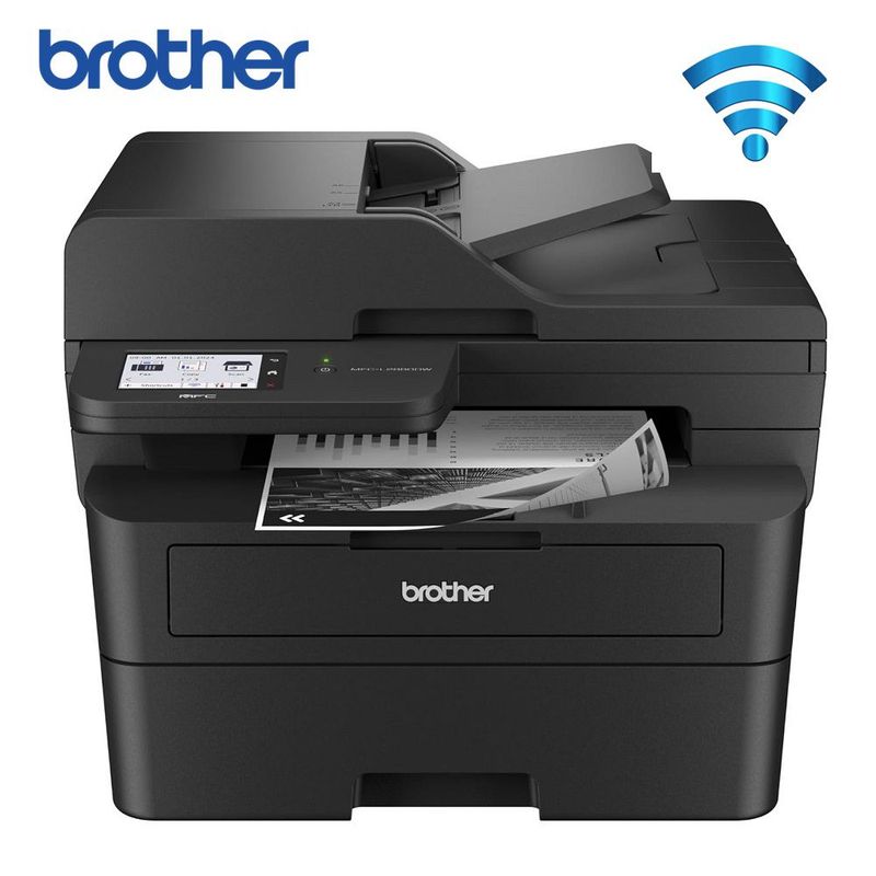 BROTHER - Impresora Brother MFC-L2880DW Multifuncional Laser Monocromático 34ppm