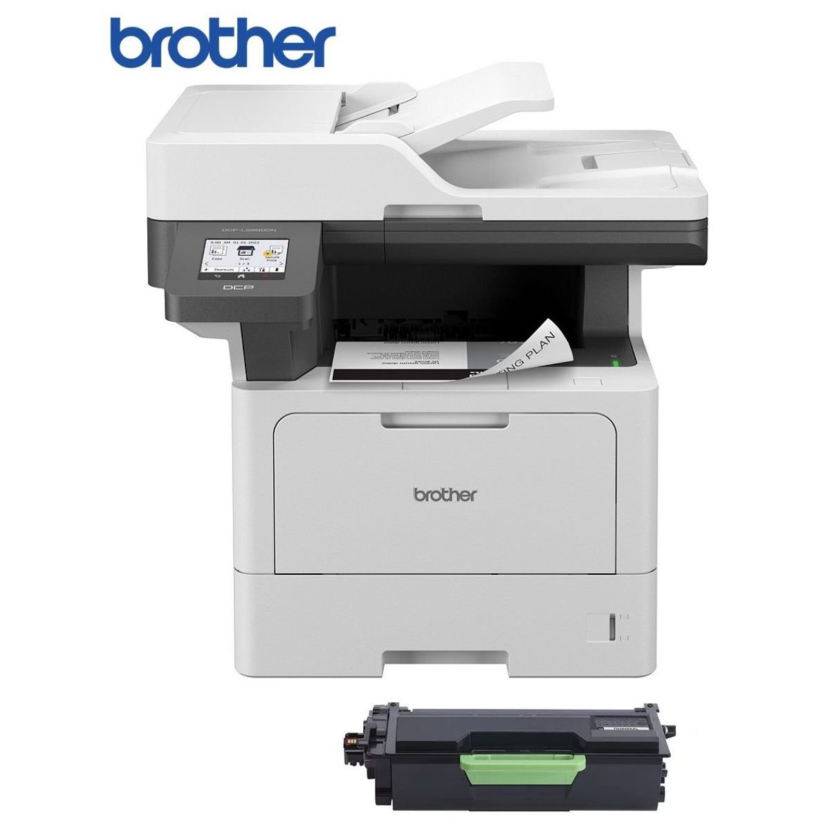 BROTHER - Impresora Brother DCP-L5660DN Laser Monocromático Multifuncional