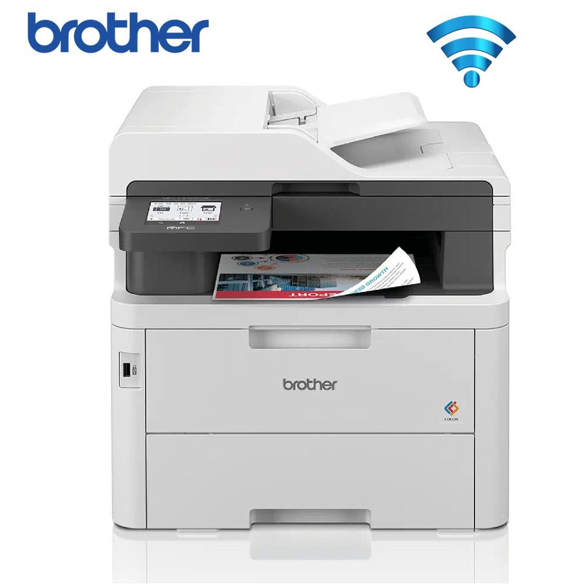 BROTHER - Impresora Brother Laser Color MFC-L3760CDW Multifuncional Ethernet