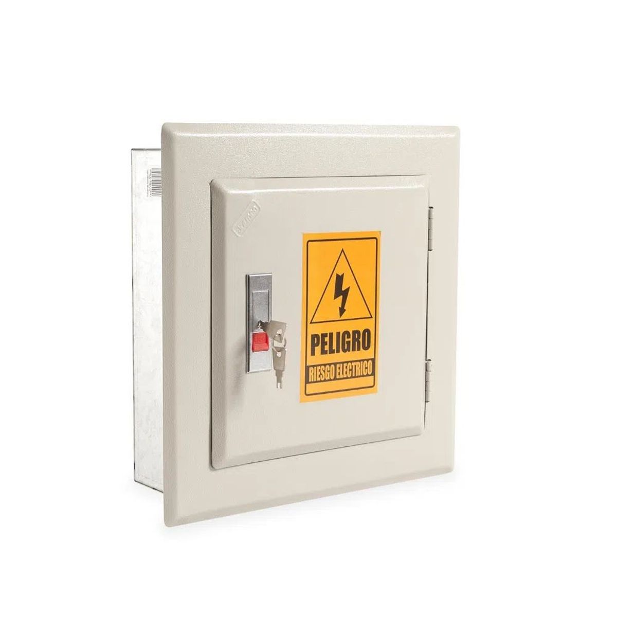 JORMEN - Tablero Empotrable Metal Monofásico 20 Polos Riel-Din