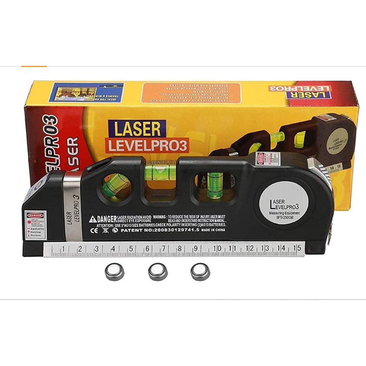 GENERICO - Cinta metrica laser multiusos - Pro 3