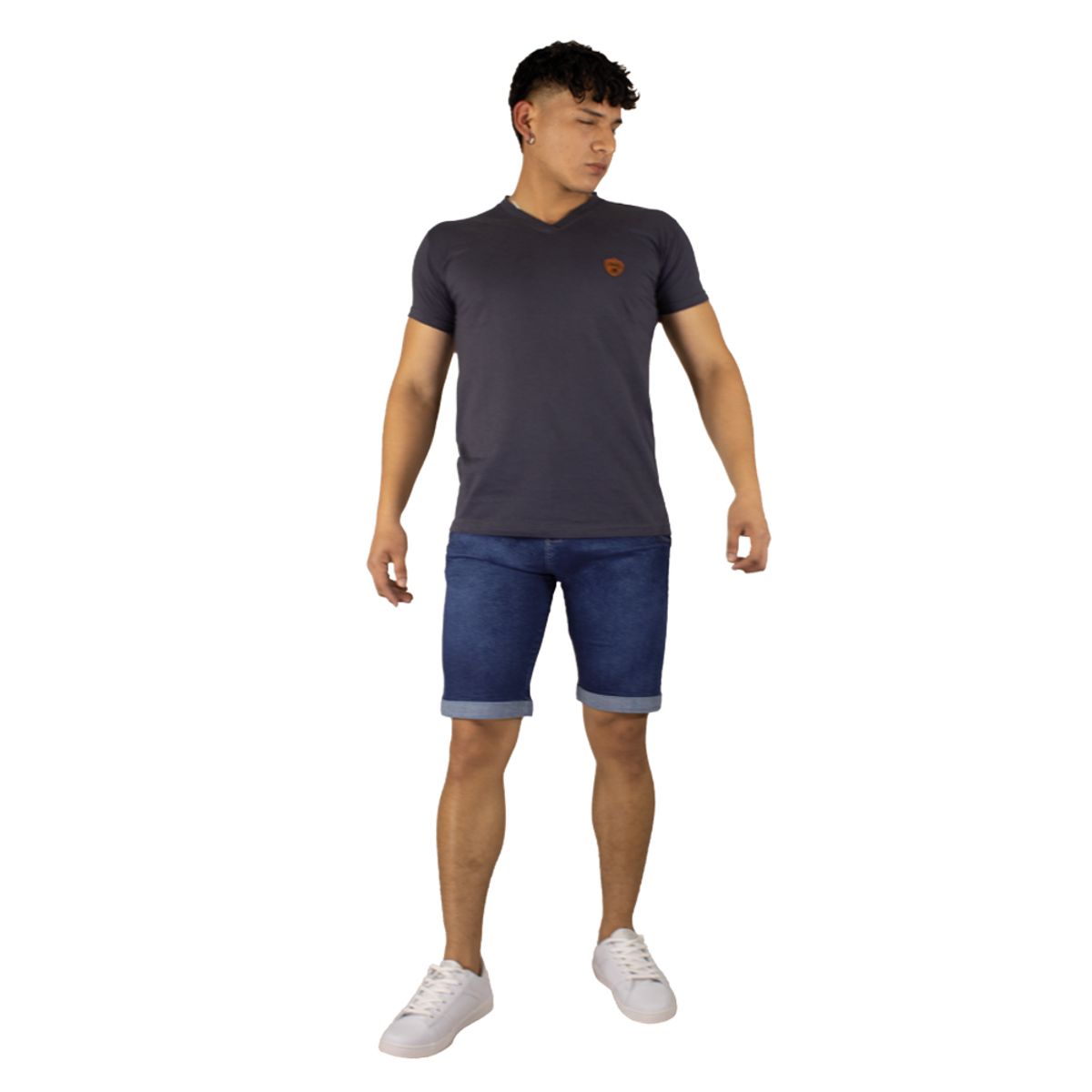 ZOHAR - BERMUDA  PARA HOMBRE -ADRIANO SNAAX - AZUL CRISTAL