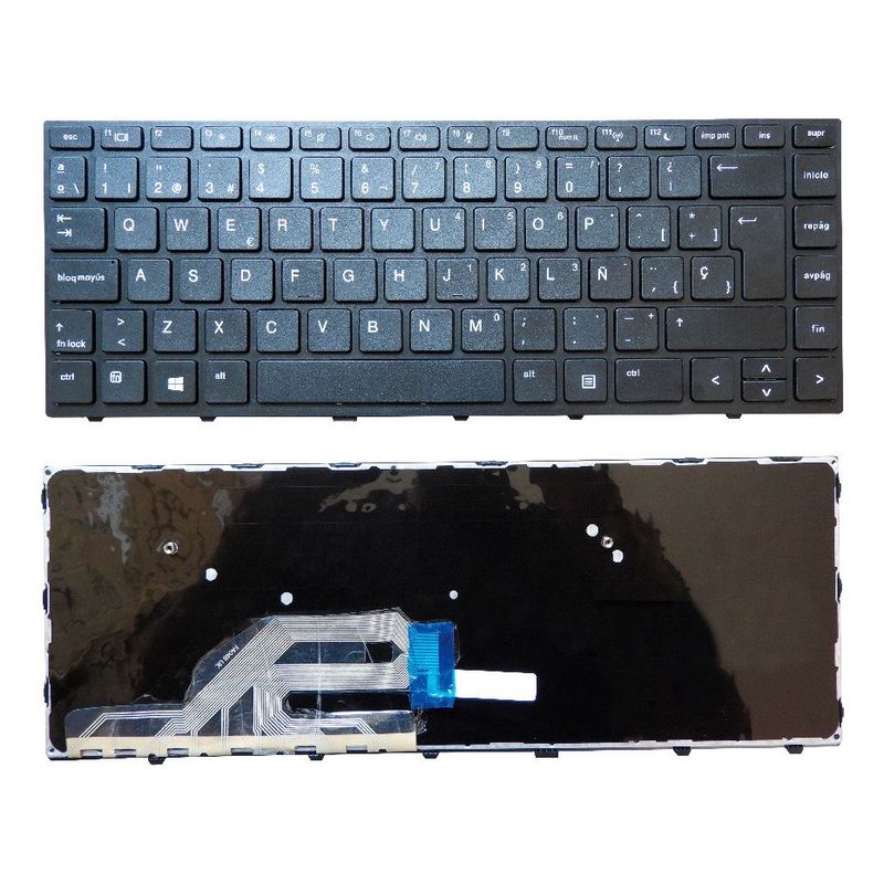 GENERICO - TECLADO PARA LAPTOP HP NSK-XJ0SW0S 430 G5 440 G5 445 G5 640 G4 654 G4 SN EXT