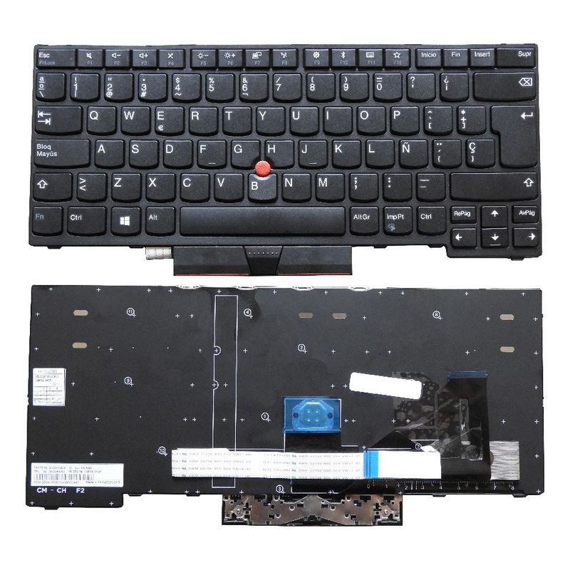 GENERICO - TECLADO PARA LAPTOP LENOVO E490 E495 E480 T480S T490 L490 SN EXT